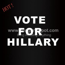 Vote For Hillary Iron On Transfers Vinyl